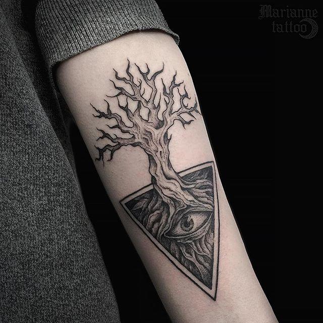 tatuaggio albero 23
